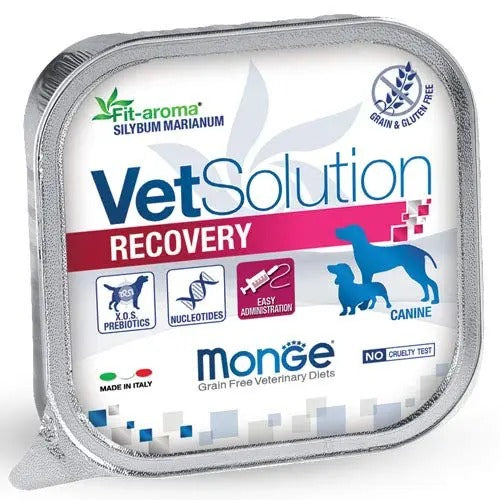 24x150g MONGE Vetsolution Grain Free Recovery - Hrană Umedă Câini