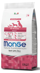 Monge Adult cu Vită si Orez 15 kg | Superpremium PROMO