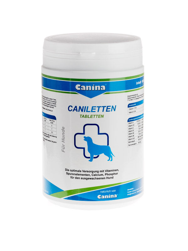 CANILETTEN CANINA® Supliment de Calciu, Vitamine si Microelemente - Caini