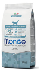Monge Pisici Junior Kitten  Pastrav | 1.5 kg PROMO