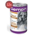 Conserve Gemon Pui și Curcan 12X1250g - Câini Adulți