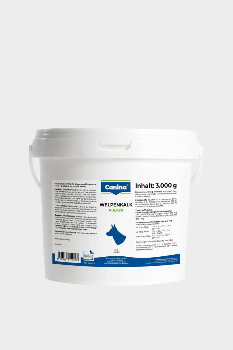 WELPENKALK CANINA® Supliment Nutritiv de Calciu și Fosfor - Catei