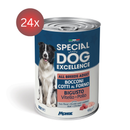 24x400g Special Dog Excellence Bucăți de Vițel și Pui cu Gust Intens