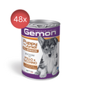 Conserve Gemon 24X415g pui și curcan - Puppy&Junior