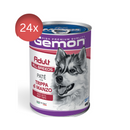 Pate Gemon cu Vită 24X400g - Câini Adulți