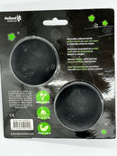 Jucarie Dog Comets Ball Stardust Black/Green M 2-pack  - Caini