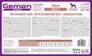Gemon Caini Mini Adult cu Somon si Orez 20 kg PROMO
