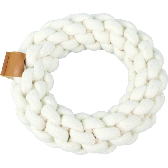 Jucarie Pawise Premium cotton toy ring  - Caini