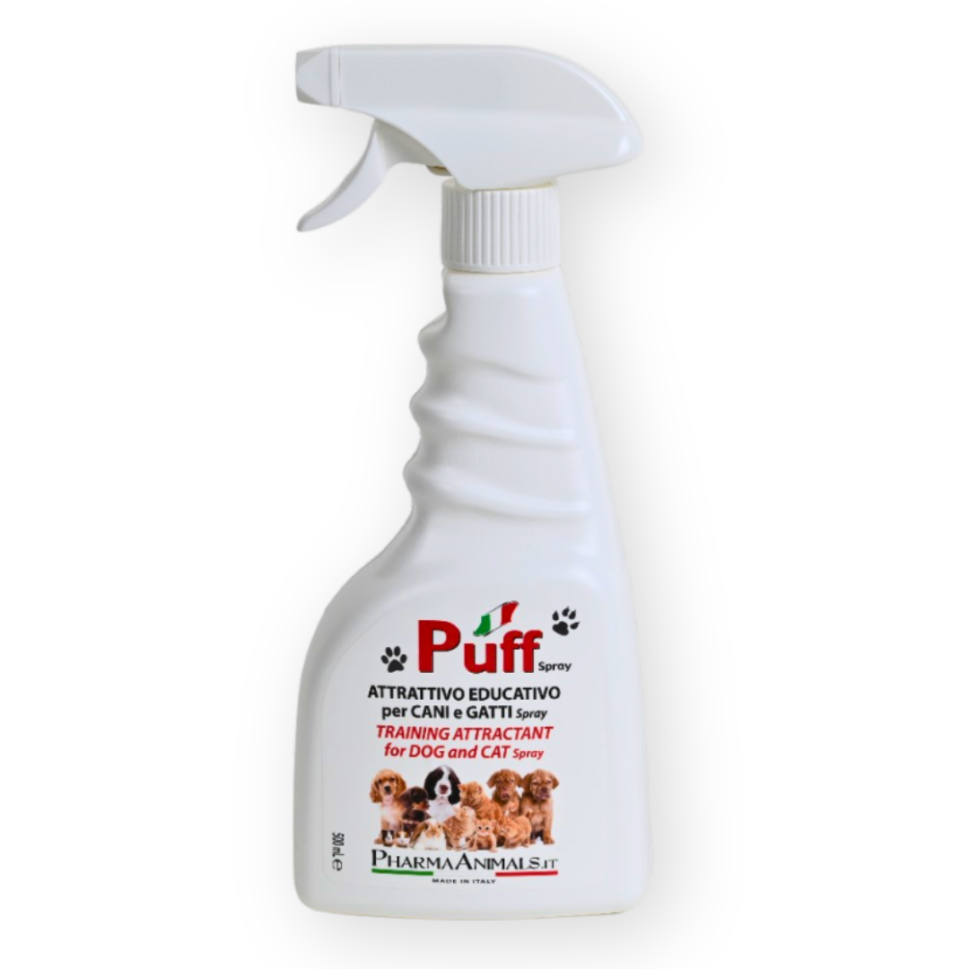 Ms. Puff Spraying Puff Spray Atractant pentru Caini si Pisici 500ml