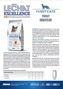 Lechat Excellence Pisici Fussy Appetite Pastrav | 1.5 kg