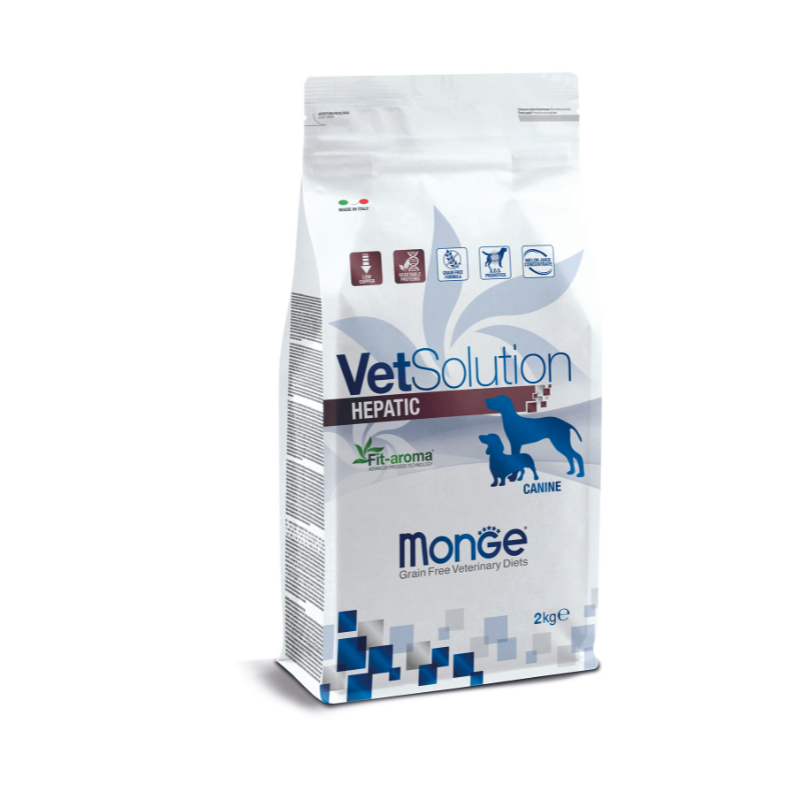 Monge Vet Solution Hepatic 2kg Adult| Superpremium