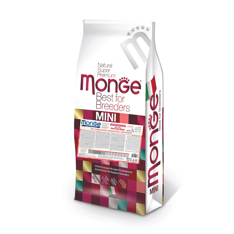 Monge Mini Puppy cu Somon si Orez 15 kg | Superpremium PROMO