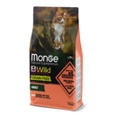 Monge B-Wild Pisici Grain Free Somon si Mazăre | 10 kg