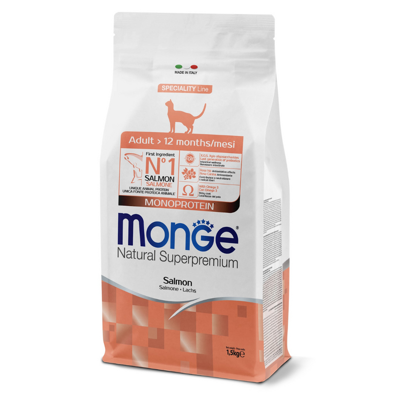 Monge Pisici Adult Monoprotein Somon | 1.5 kg