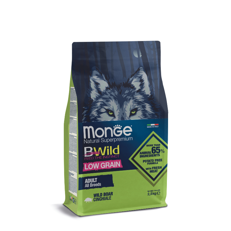 Monge B-Wild Adult Low Grain Mistret  | 2.5 kg
