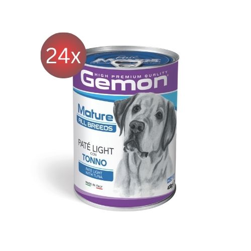 Gemon Pate Adult Light cu Ton 24x400g