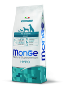 Monge Caini Hypoalergenic Somon, Ton si Orez 12 kg | Superpremium