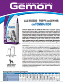 Gemon Caini Puppy & Junior cu Ton si Orez 15 kg PROMO