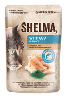 12x85g Plicuri Shelma Mixt Multipack , Grain Free - Hrană  Umedă  Pisici PROMO