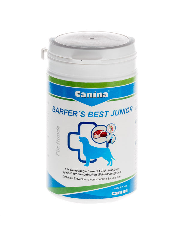 BARFER'S BEST JUNIOR CANINA® Supliment pentru Dezvoltarea Optima a Oaselor si Articulatiilor - Catei/Caini in crestere