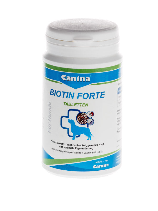 BIOTIN FORTE CANINA® Supliment Pentru Piele si Blana - Caini