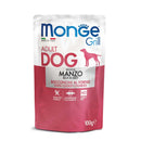 24x100g Plicuri MONGE Grill Adult cu Vita - Hrana Umeda Caini