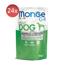 24x100g Plicuri MONGE Grill Adult cu Miel- Hrana Umeda Caini