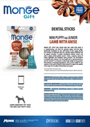 Monge Batoane Dentare – Miel cu Anason – Mini Puppy si Junior