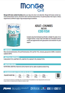 24x100g Plicuri MONGE Grill Adult cu Cod- Hrana Umeda Caini PROMO