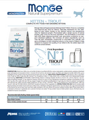 Monge Pisici Junior Kitten  Pastrav | 1.5 kg PROMO