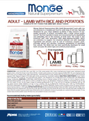 Monge Mini Adult Miel, Orez, Cartofi 15 kg | Superpremium PROMO