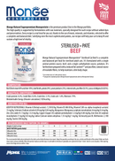 28x85g Plicuri MONGE Pate Monoprotein Adult cu Carne de Vita Hrana Umeda Pisici Steril